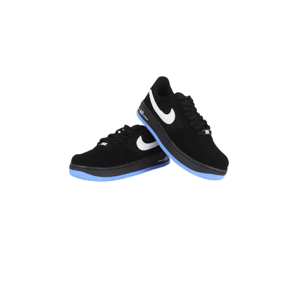 Tênis Nike Air Force 1 Black Blue
